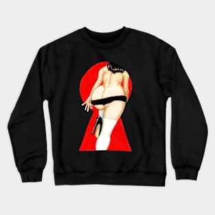 peephole peachblow Crewneck Sweatshirt